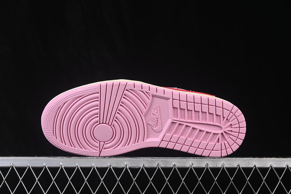 Air Jordan 1 Retro Low OG X Travis Scott "Sail/Tropical Pink"