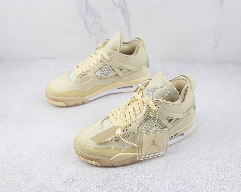 Air Jordan 4 Retro SP X Off-White "Sail"