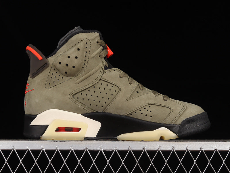 Air Jordan 6 Retro X Travis Scott "Olive"
