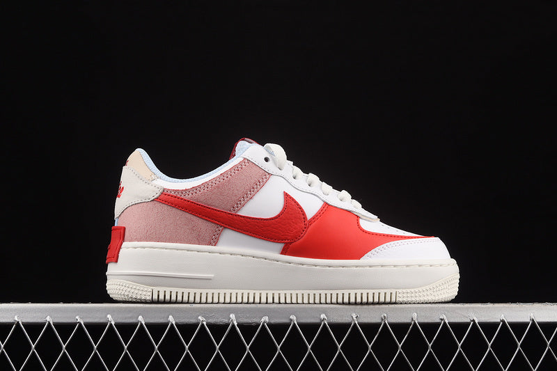 Nike Air Force 1 Shadow "White/2 Red"