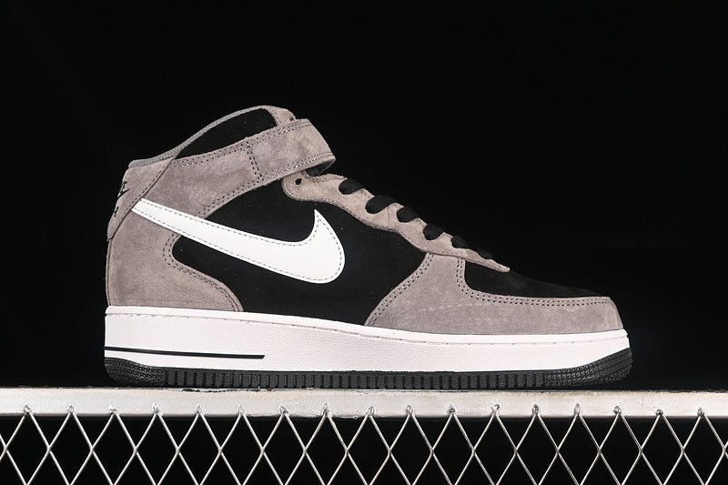 Nike Air Force 1 Mid "Black/Soft Brown"