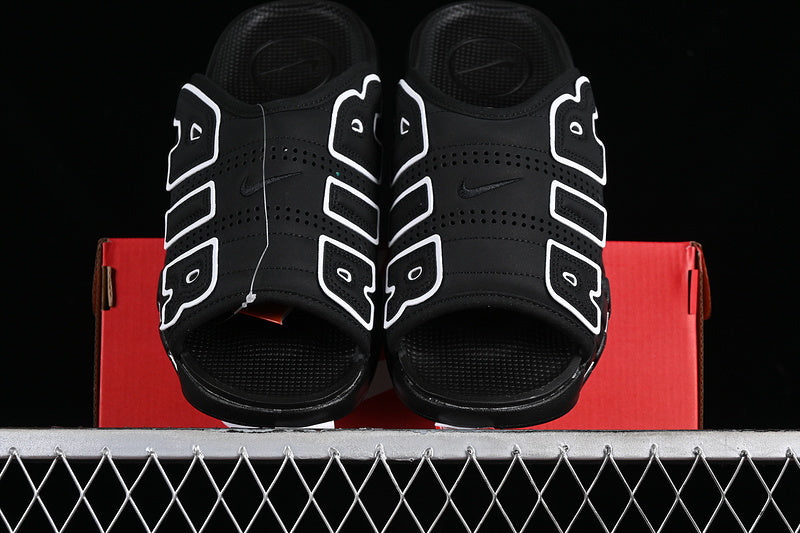 Nike Air More Uptempo Slide '96 "Black/White"