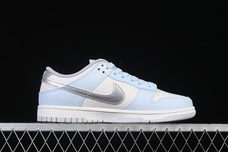 Nike SB Dunk Low "Fleece Swoosh - Light Blue"