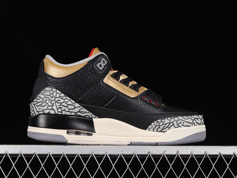 Air Jordan 3 Retro "Black Gold"