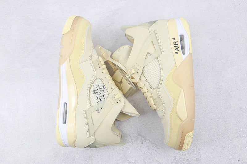 Air Jordan 4 Retro SP X Off-White "Sail"