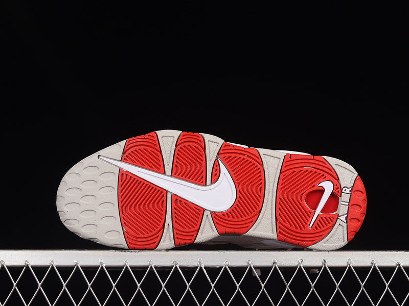 Nike Air More Uptempo "White/Red/Grey"