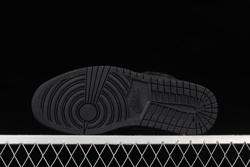 Air Jordan 1 Retro High OG "Black Metallic Gold"