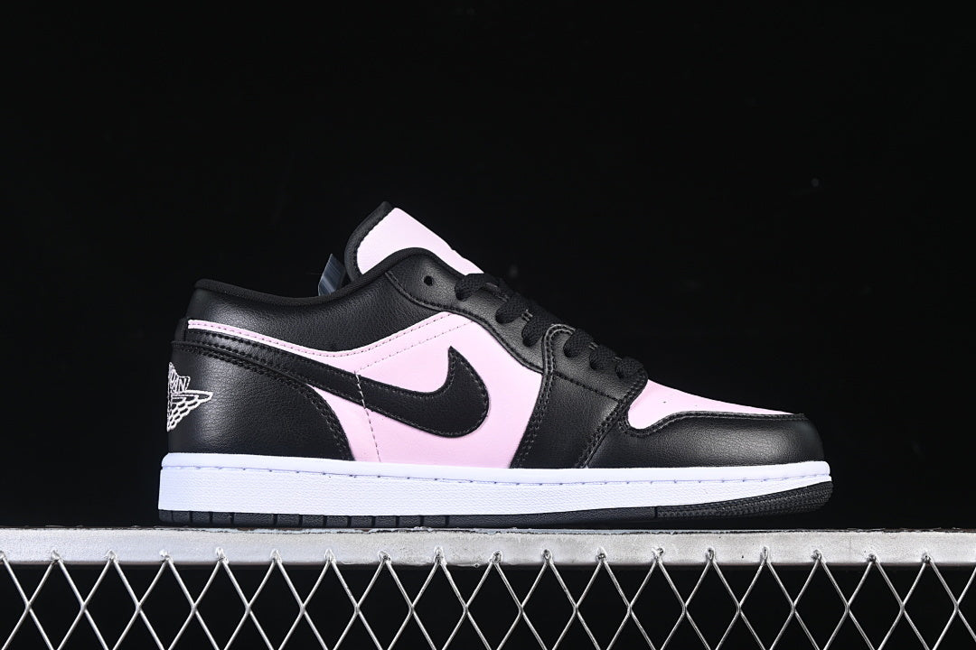 Air Jordan 1 Retro Low "Black/Pink/White"
