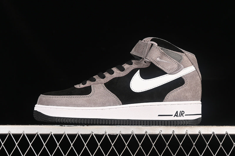 Nike Air Force 1 Mid "Black/Soft Brown"