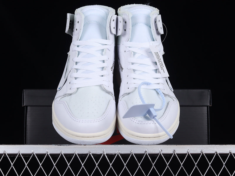 Air Jordan 1 Retro High X Off-White  "White"