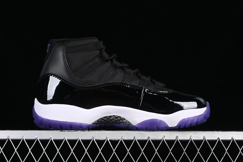 Air Jordan 11 Retro "All Black/White/Purple"