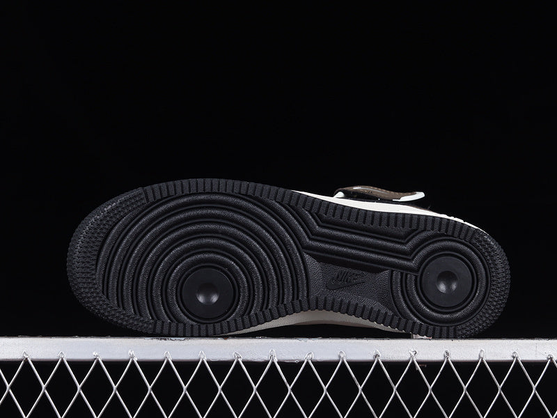 Nike Air Force 1 Mid "Black/Brown/White"