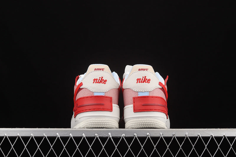 Nike Air Force 1 Shadow "White/2 Red"