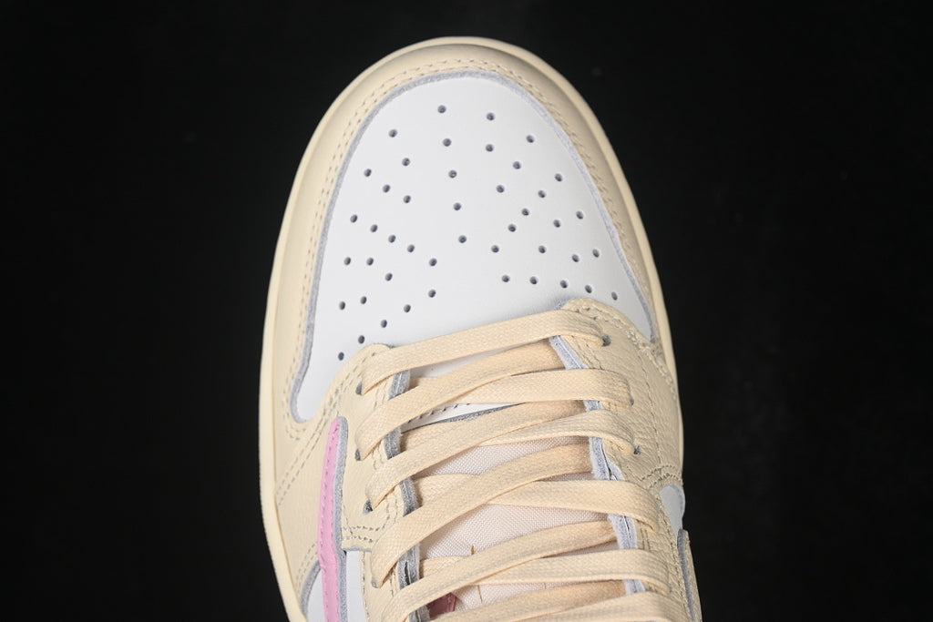 Air Jordan 1 Retro Low OG X Travis Scott "Muslin/Shy PinK"