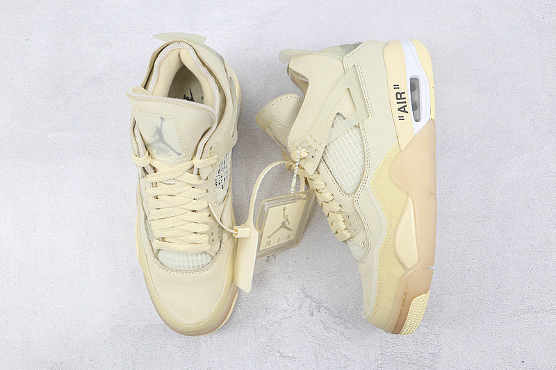 Air Jordan 4 Retro SP X Off-White "Sail"