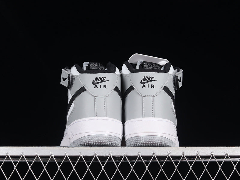 Nike Air Force 1 Mid "Grey/White/Black"