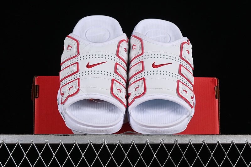 Nike Air More Uptempo Slide '96 "White Red"