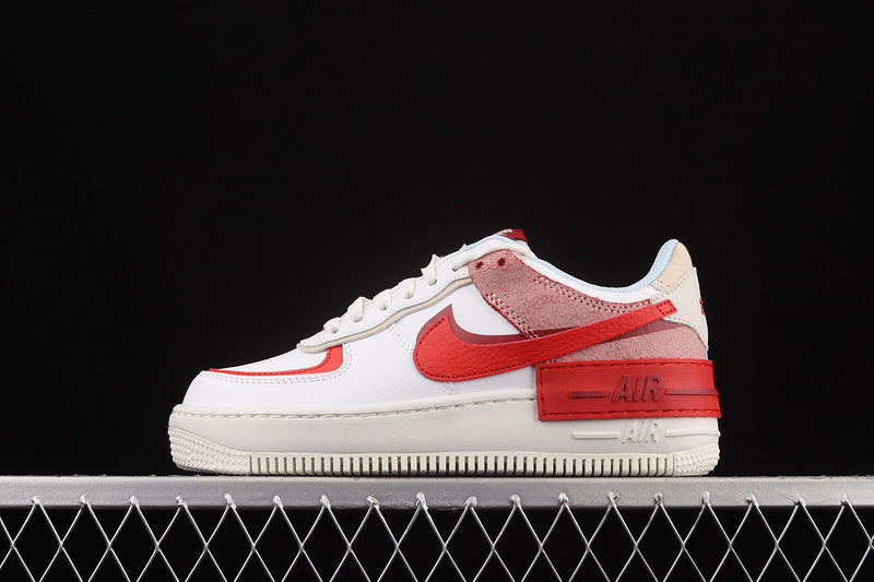 Nike Air Force 1 Shadow "White/2 Red"