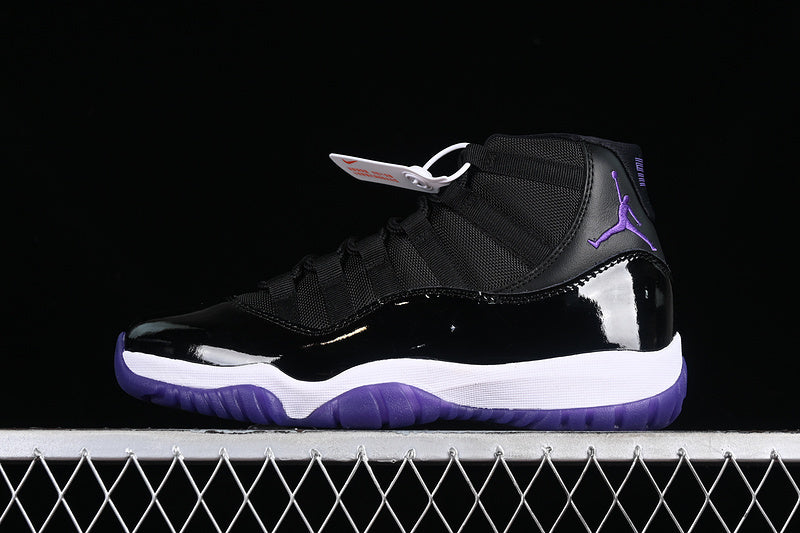 Air Jordan 11 Retro "All Black/White/Purple"