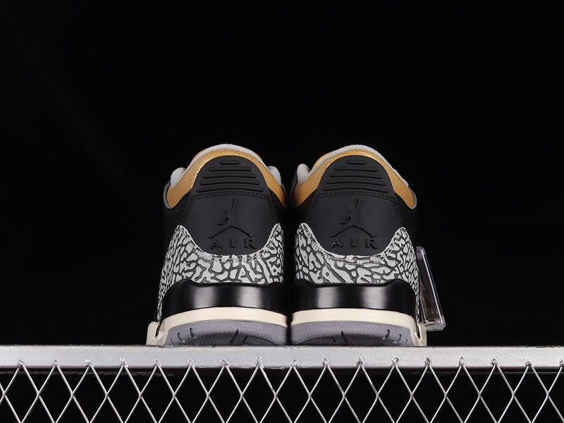 Air Jordan 3 Retro "Black Gold"
