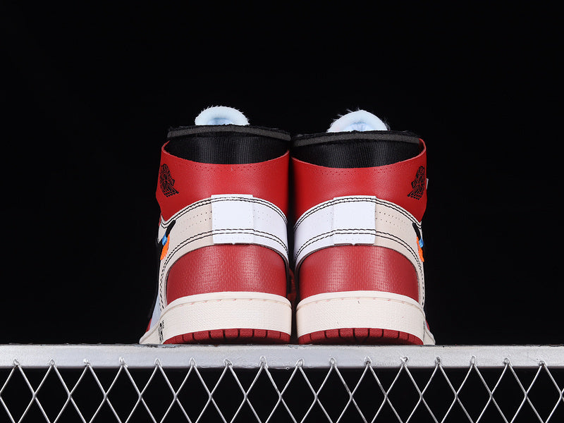 Air Jordan 1 Retro High X Off-White  "Red"