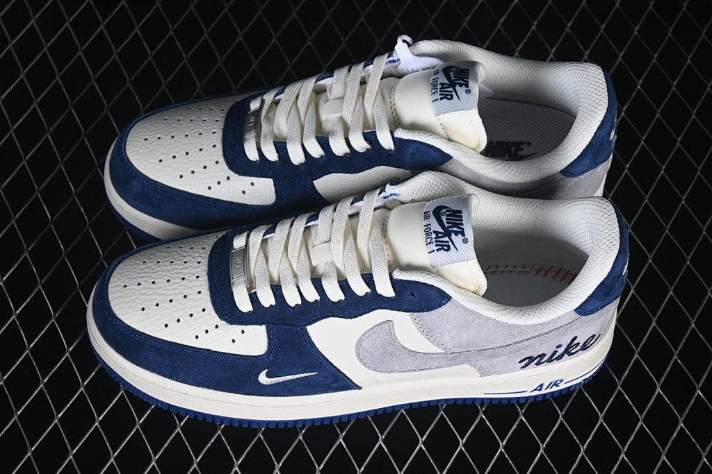 Nike Air Force 1  "Blue/Wolf Grey"