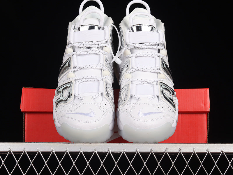 Nike Air More Uptempo "White/Chrome"