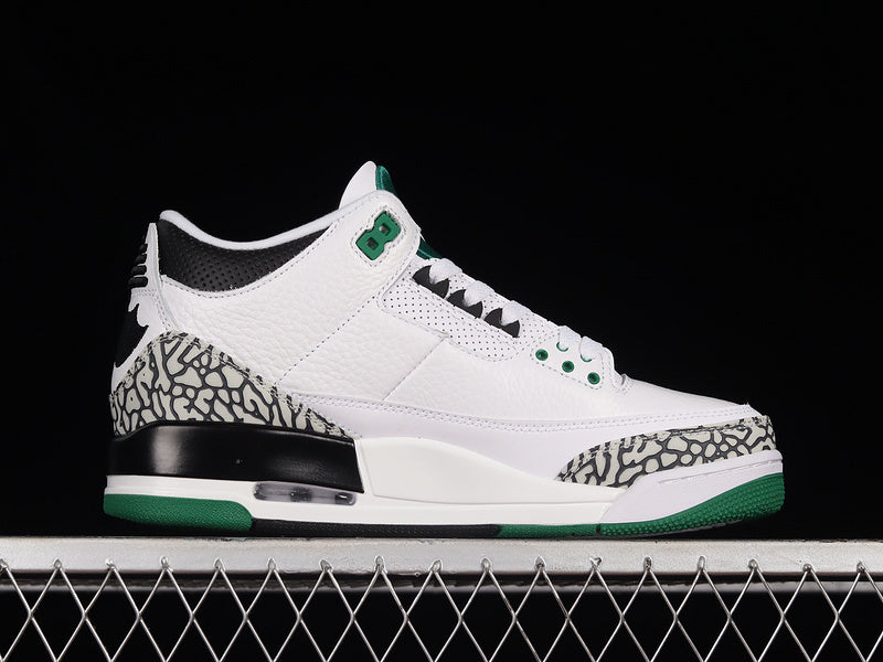 Air Jordan 3 Retro  "Oregon Ducks Pit Crew White"