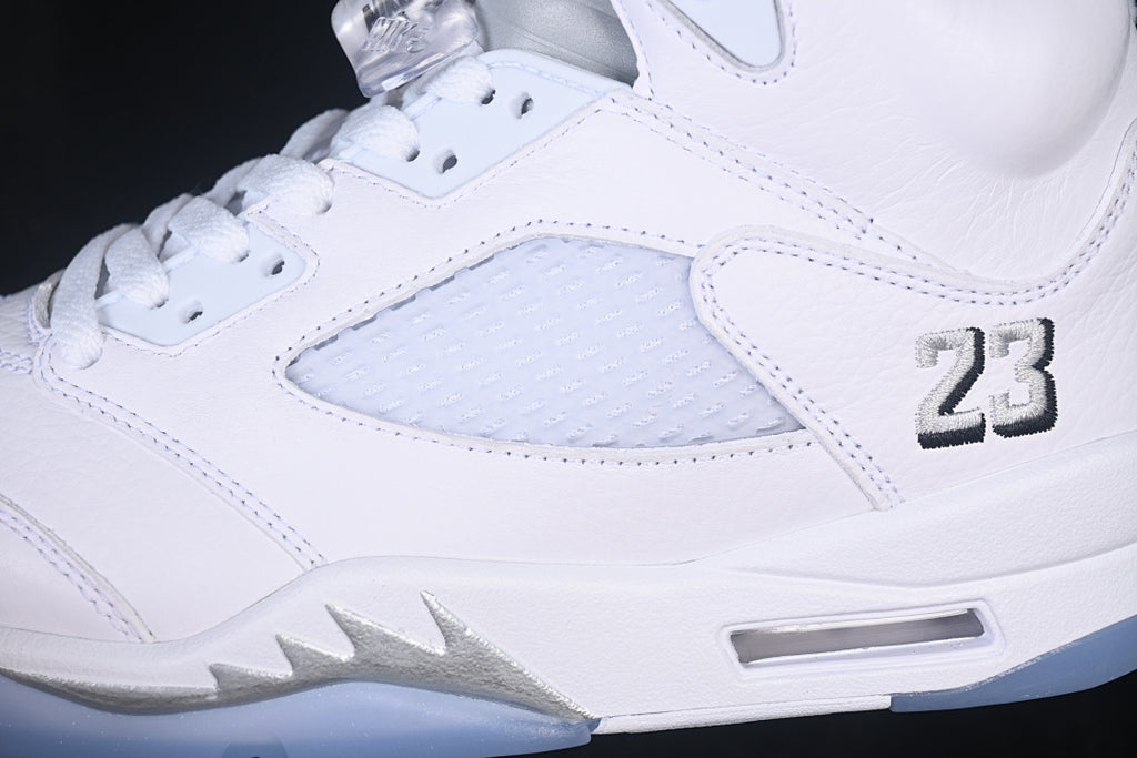 Air Jordan 5 Retro "White Metallic"