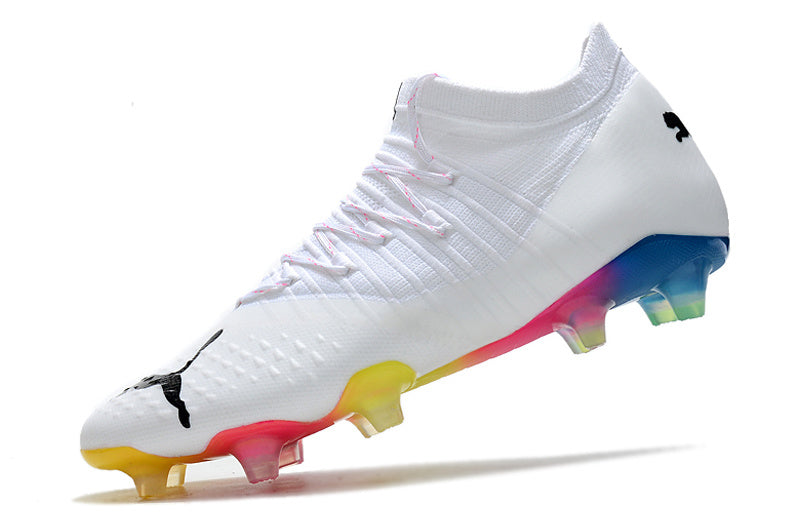 PUMA Future Z 1.3 Teaser FG AG "All White/Rainbow"