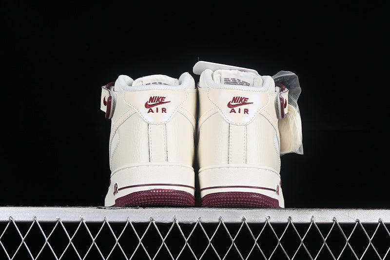 Nike Air Force 1 Mid "Sail/Crimson"