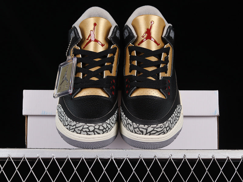 Air Jordan 3 Retro "Black Gold"