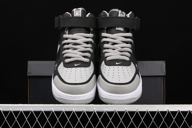Nike Air Force 1 Mid '07 "Black Medium/Grey/White"