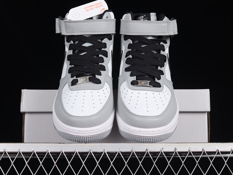 Nike Air Force 1 Mid "Grey/White/Black"