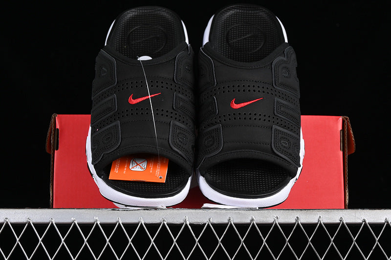 Nike Air More Uptempo Slide '96 "All Black/White"