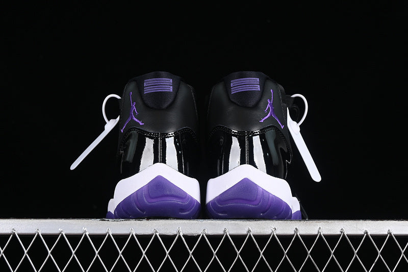 Air Jordan 11 Retro "All Black/White/Purple"