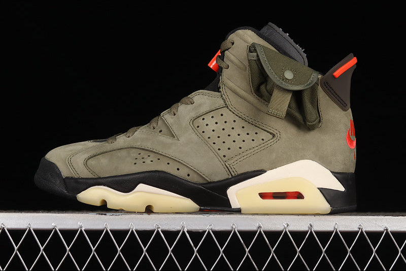 Air Jordan 6 Retro X Travis Scott "Olive"