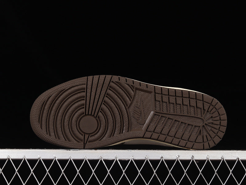 Air Jordan 1 Retro High OG X Travis Scott "Sail Mocha"