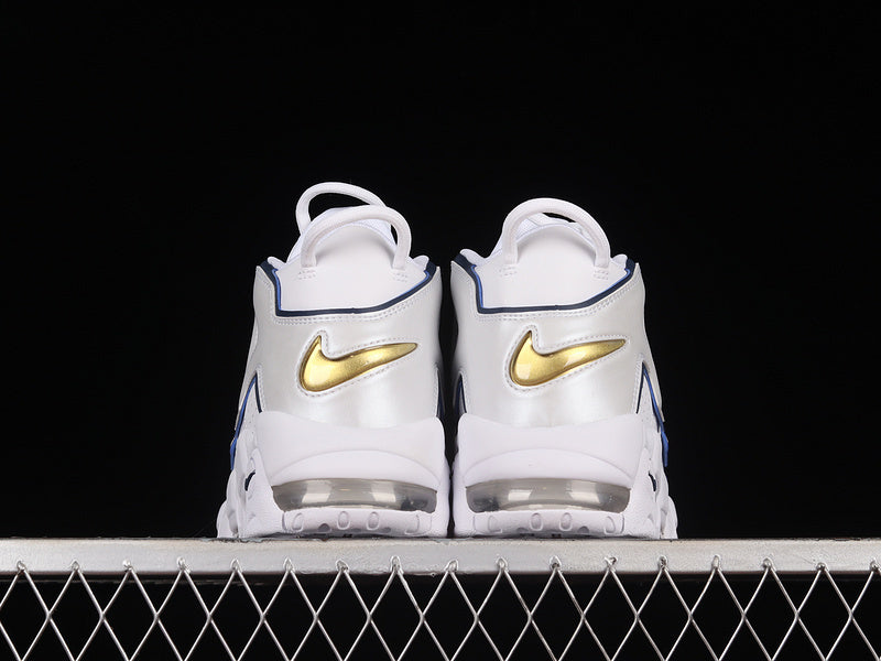 Nike Air More Uptempo "White/Mid Night Navy"