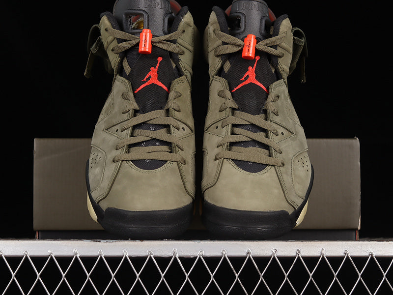 Air Jordan 6 Retro X Travis Scott "Olive"