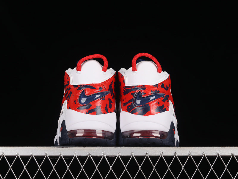 Nike Air More Uptempo "Red Navy Camo"