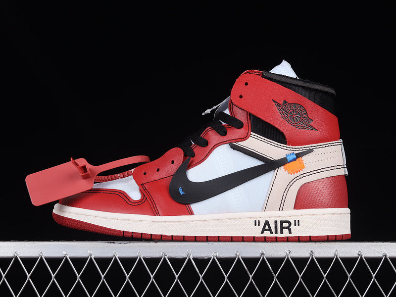 Air Jordan 1 Retro High X Off-White  "Red"