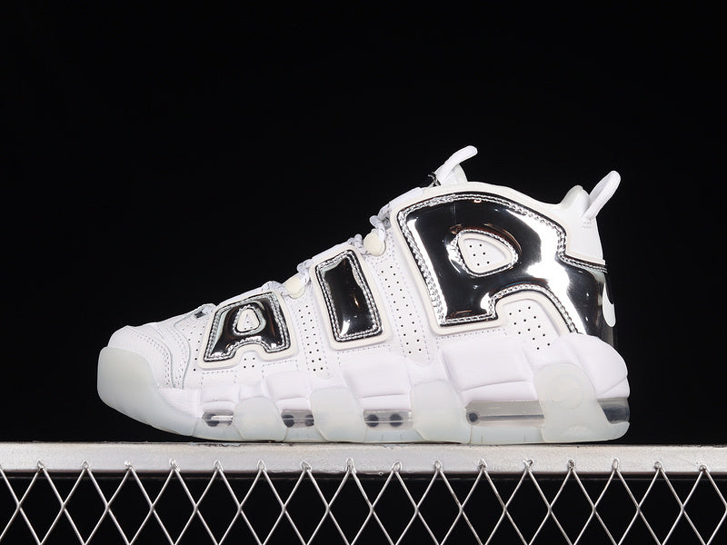 Nike Air More Uptempo "White/Chrome"