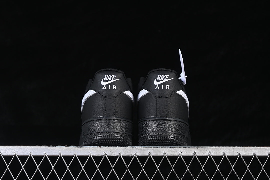 Nike Air Force 1  "All Black & White"
