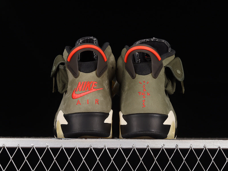 Air Jordan 6 Retro X Travis Scott "Olive"