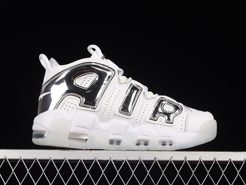 Nike Air More Uptempo "White/Chrome"